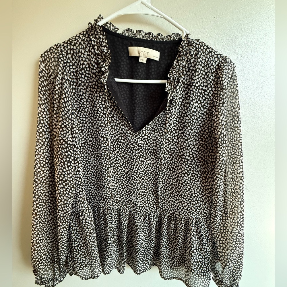 Business Casual Loft Blouse